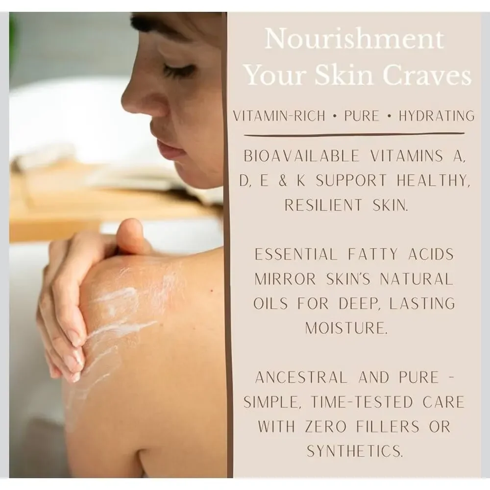 Nude Ritual Whipped Tallow Cream. Skin and Body Moisturizer Passionfruit  NIB